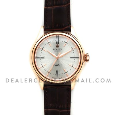 Cellini Time in Everest Gold 50505 (White Dial)