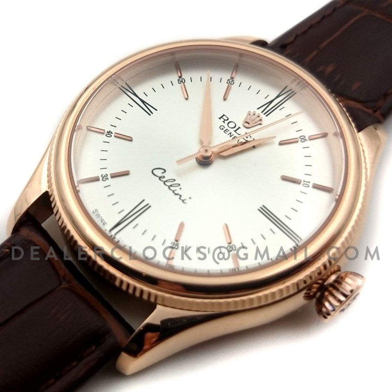 Cellini Time in Everest Gold 50505 (White Dial)