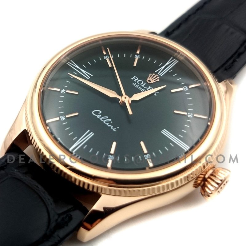Cellini Time in Everest Gold 50505 (Black Dial)