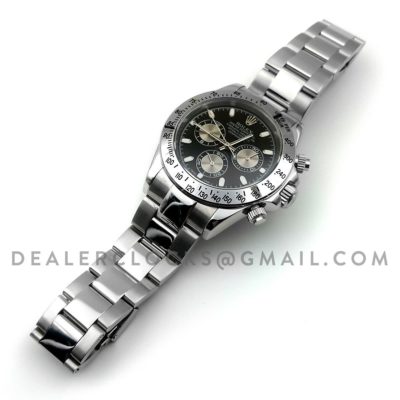 Daytona 116509 Black Dial in Steel