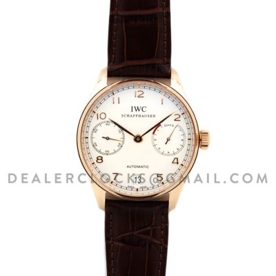 Portuguese Automatic 7 Day IW500701 Rose Gold