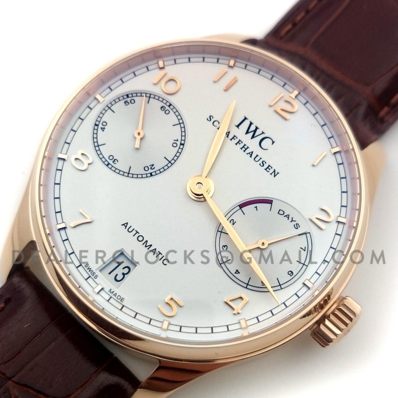 Portuguese Automatic 7 Day IW500701 Rose Gold
