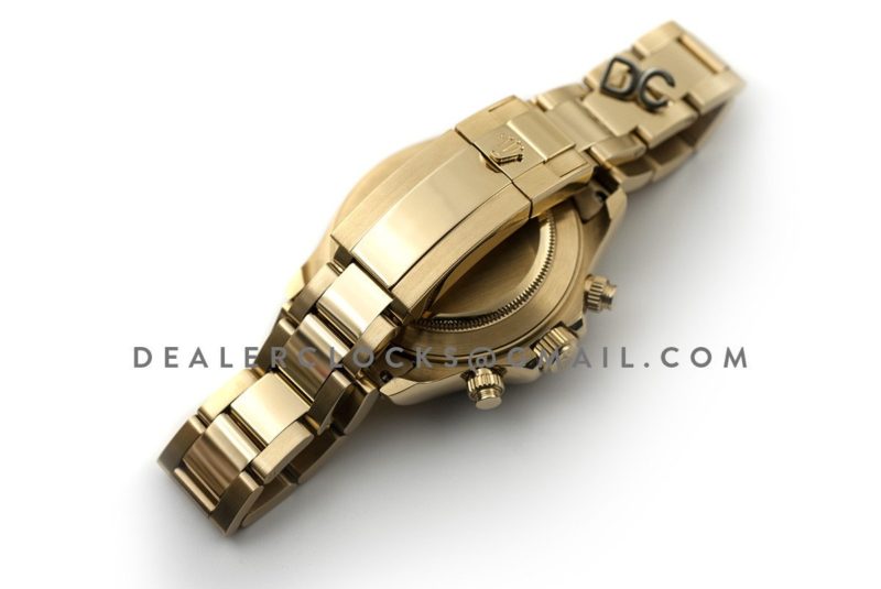 Daytona 116515 Black Dial with Yellow Gold Bracelet