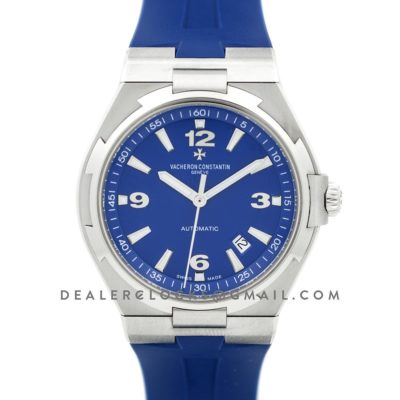 Overseas Automatic Blue Dial in Steel