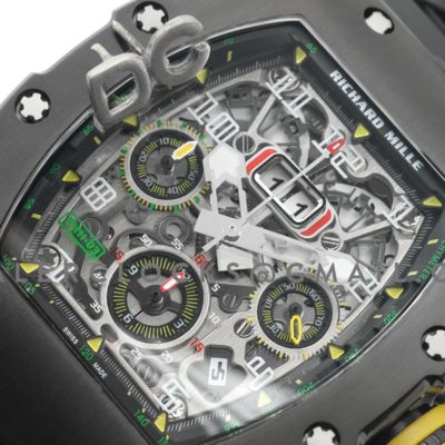 RM 011-03 Automatic Flyback Chronograph in PVD