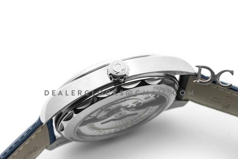 Seamaster Aqua Terra 150m 2017 41mm Master Chronometer Blue Dial on Leather Strap
