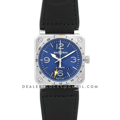 BR 03-93 GMT Blue Dial