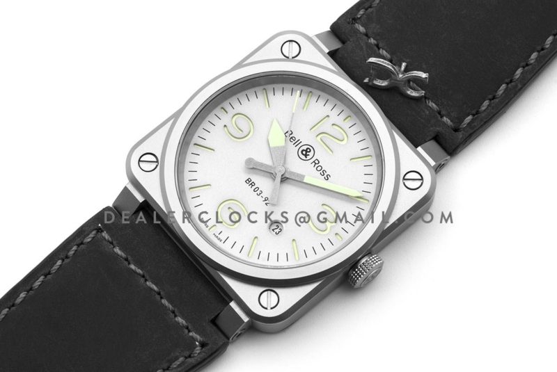 BR 03-92 Horolum on Leather Strap