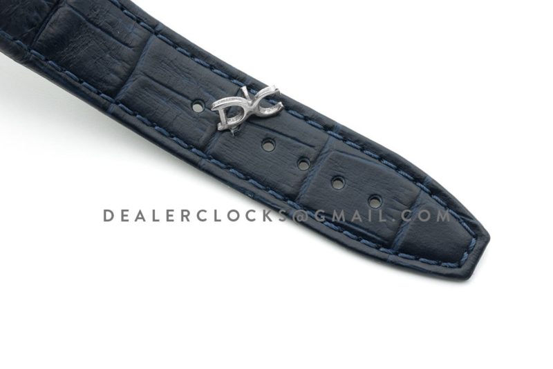 Royal Oak 15400 Steel Blue Dial on Leather Strap
