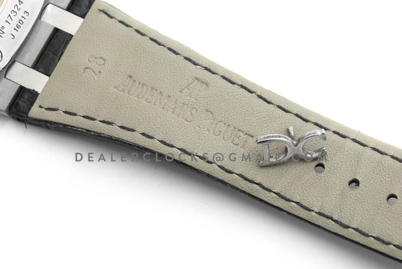Royal Oak 15400 Steel Grey Dial on Leather Strap