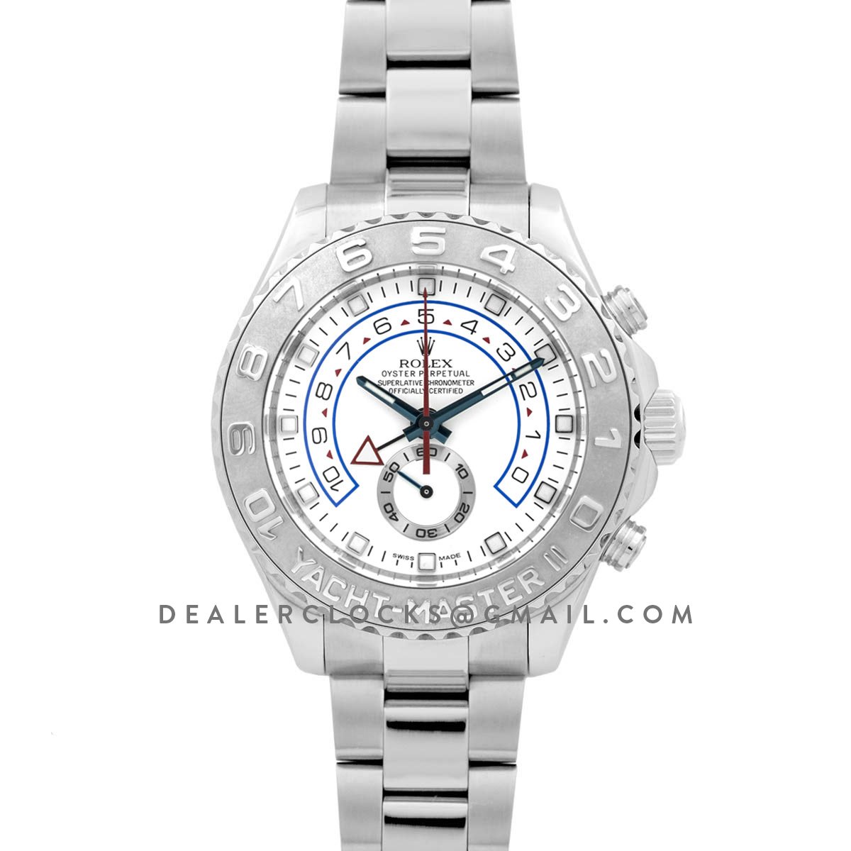 Sugi RMBⅡ R ALD/PJ EGM 2015 Rolex Yacht-Master II in White Gold replica reference 116689