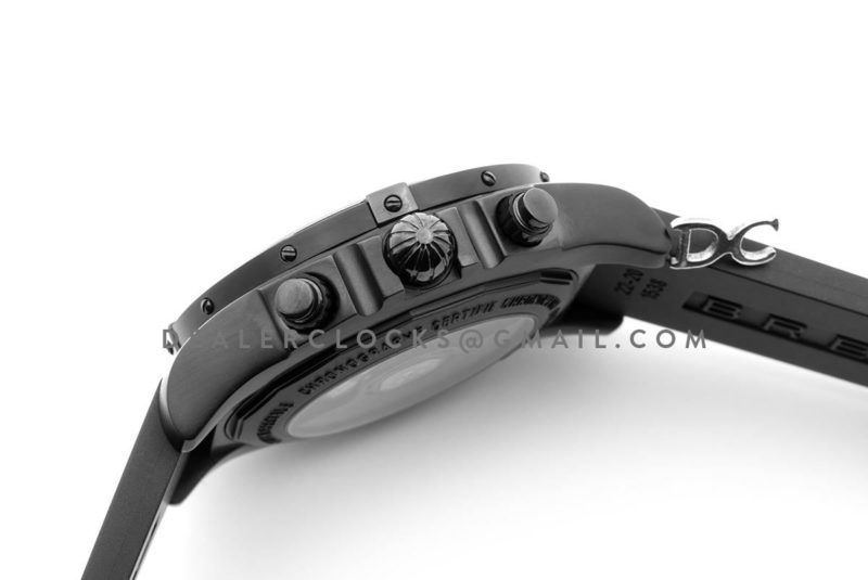 Breitling Chronomat 44 Blacksteel Chronograph Black Dial in PVD