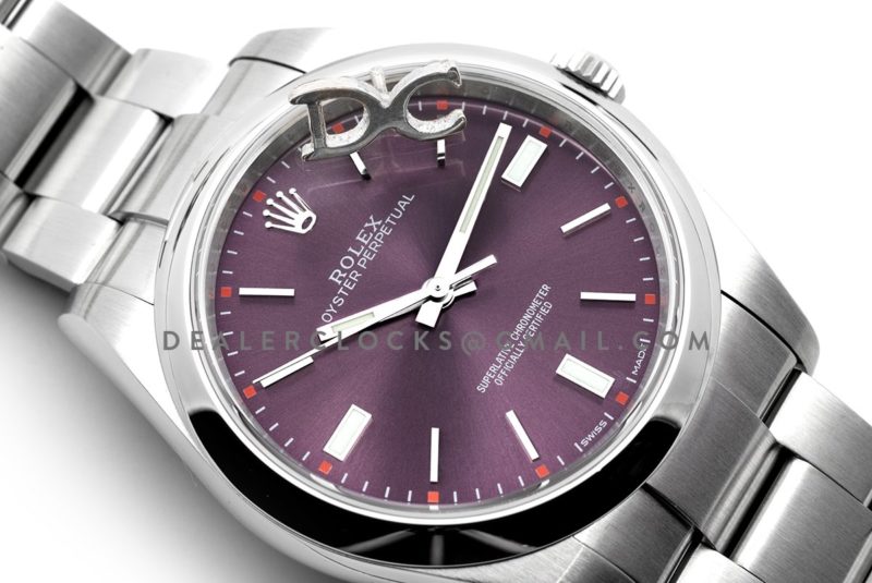 Oyster Perpetual 39mm Red Grape Dial 114300RGSO