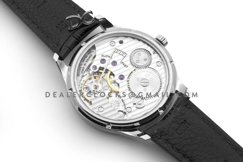 Portuguese Hand Wound Eight Days IW545408 White RG Dial in Steel