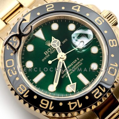 GMT Master II 116718GSO in Yellow Gold