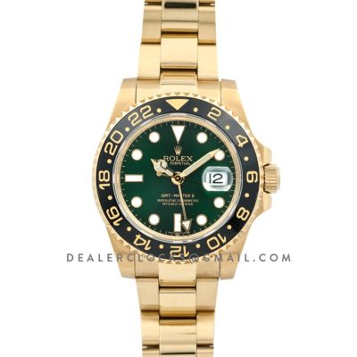 GMT Master II 116718GSO in Yellow Gold