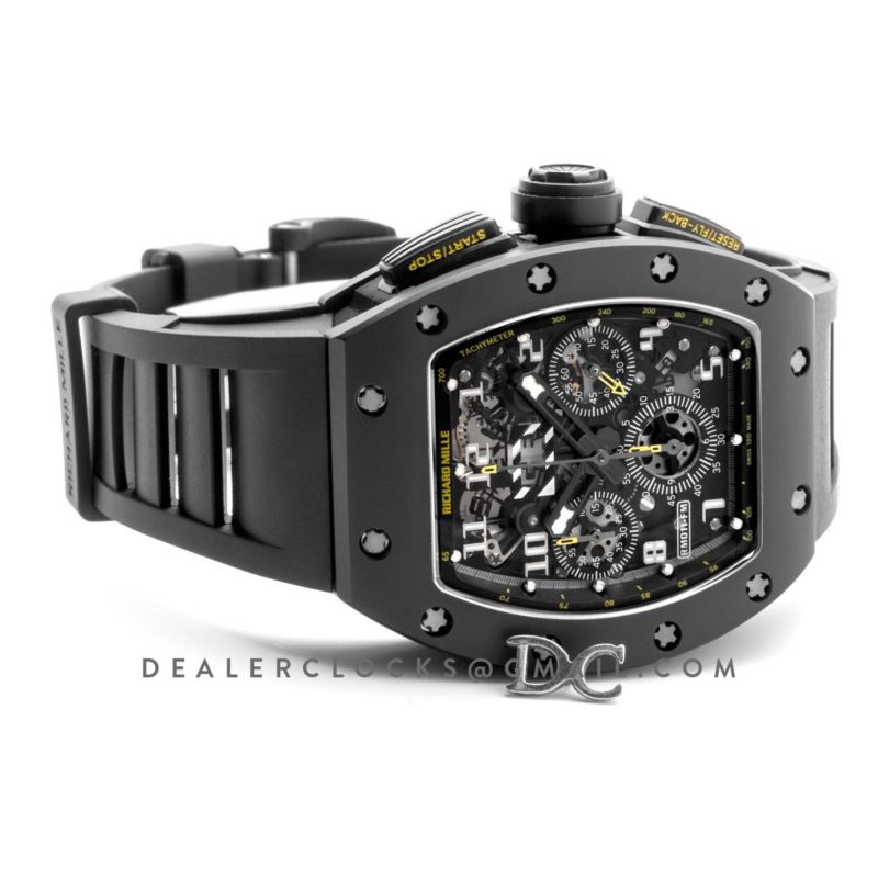 RM 011 Automatic Flyback Chronograph Yellow Flash