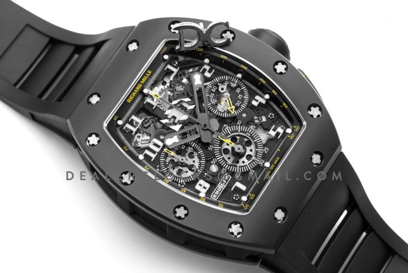 RM 011 Automatic Flyback Chronograph Yellow Flash