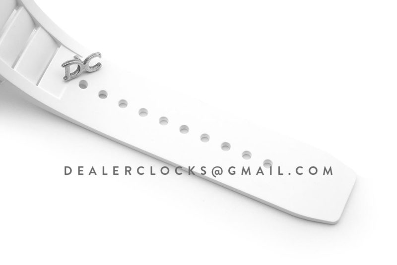 RM 011 Automatic Flyback Chronograph White Ghost