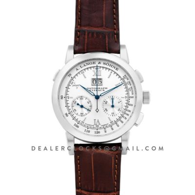 Datograph Chronograph Flyback White Dial in Steel