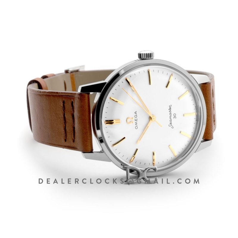 Seamaster 30 1962 White Dial with Rose Gold Markers