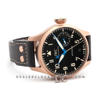 Big Pilot's Watch Heritage IW501005 Black Dial in Bronze