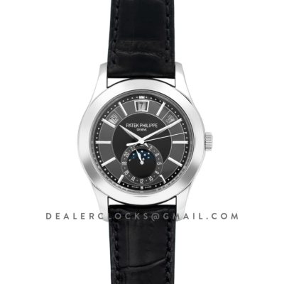 Complications Series Moonphase Black Dial on Steel