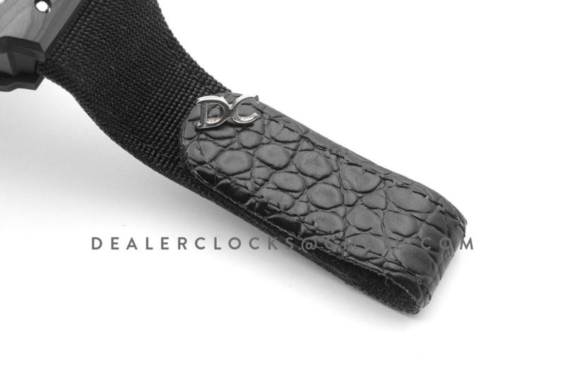 RM 035-02 Rafael Nadal Carbon on Black Nylon Strap