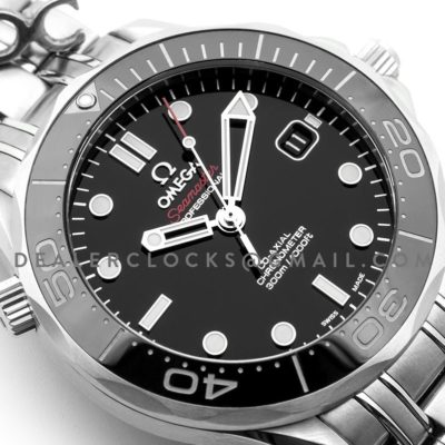 Seamaster Driver 300m Co-Axial 42mm Black Dial in Steel