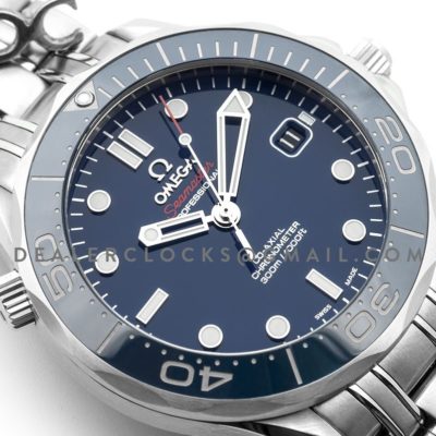 Seamaster Driver 300m Co-Axial 42mm Blue Dial in Steel