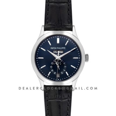 Complications 5396G Blue Dial with Crystal Markers in White Gold