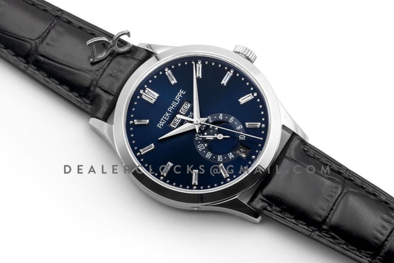Complications 5396G Blue Dial with Steel Markers in White Gold