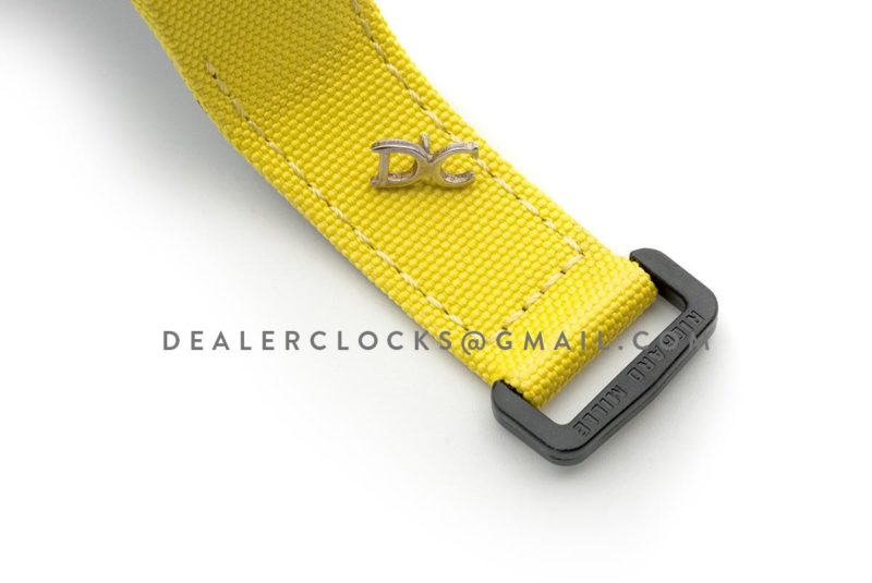 RM 035-01 Rafael Nadal Carbon on Yellow Nylon Strap