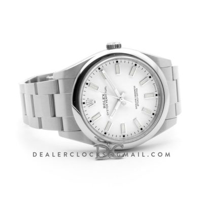Oyster Perpetual 39mm White Dial 114301