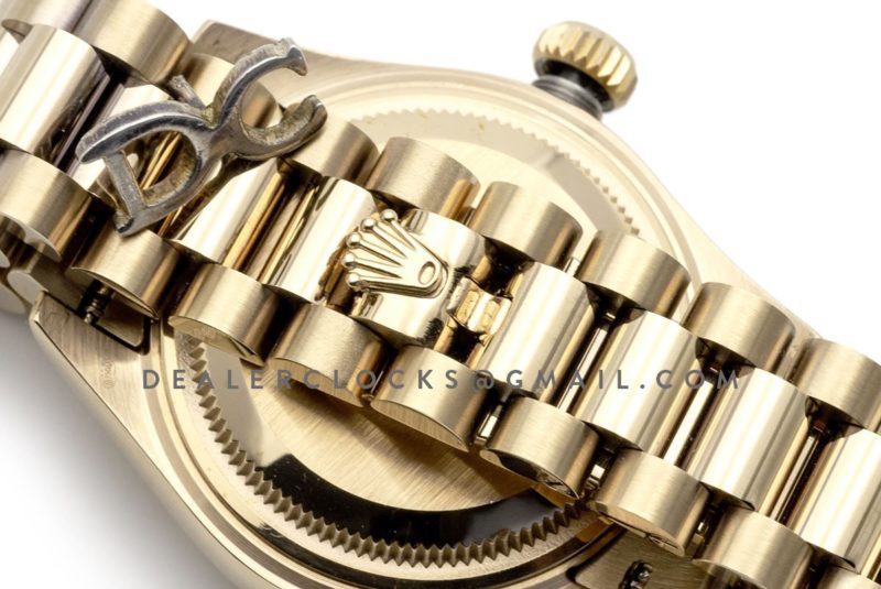 Ladies Datejust 279178 Champagne Dial with Diamond Markers in Gold
