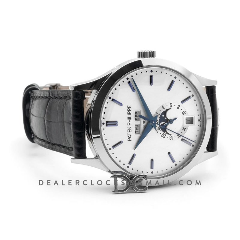 Complications 5396G White Dial with Blue Markers in White Gold
