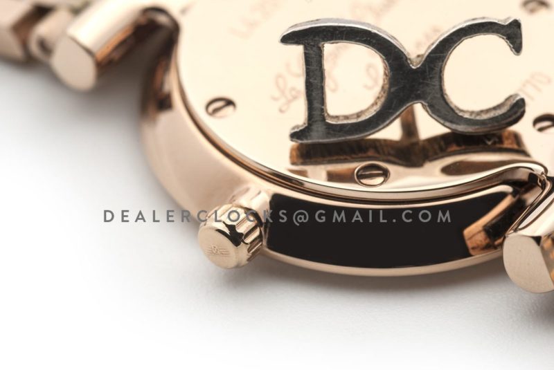 La Grande Classique De Longines 24mm White Dial in Rose Gold on Bracelet