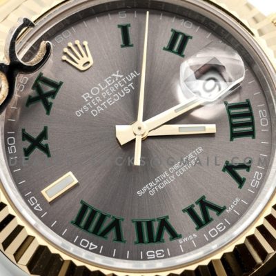 Datejust II 111497 Silver Dial in Gold/Steel with Roman Markers on Oyster Bracelet