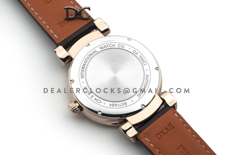 Da Vinci Automatic Edition '150 Years' IW3566 White Dial in Rose Gold
