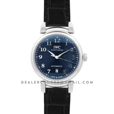Da Vinci Automatic Edition '150 Years' IW356605 Blue Dial in Steel
