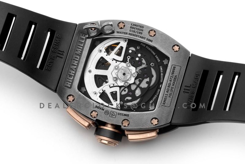 RM 011 Automatic Flyback Chronograph Black Ceramic Limited Edition "Black Kite"