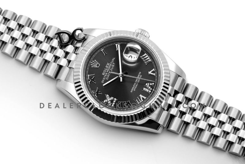 Datejust 36 116234 Grey Dial with Roman Numeral Markers
