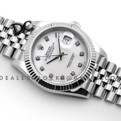 Datejust 36 116234 White MOP Dial with Diamond Markers