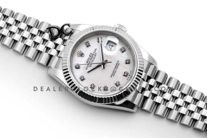 Datejust 36 116234 White MOP Dial with Diamond Markers