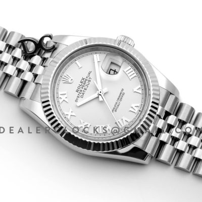 Datejust 36 116234 White Dial with Roman Numeral Markers