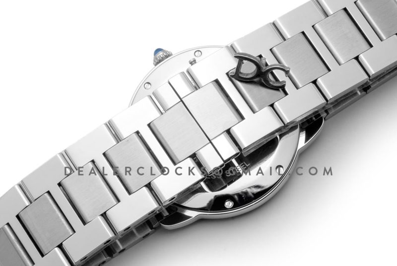 Ronde Solo de Cartier Watch 36mm White Dial in Steel on Bracelet