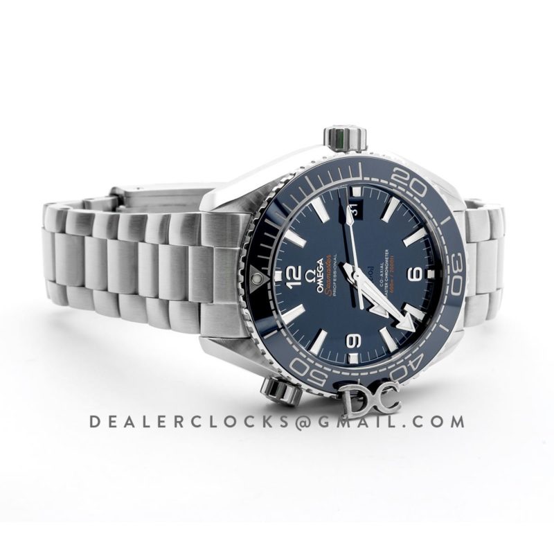 Planet Ocean 600M Omega Co-Axial Master Chronometer 43.5mm Blue Dial Ref 215.30.44.21.03.001