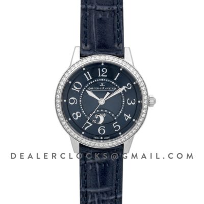 Rendez-Vous Night & Day Blue Dial in Steel on Blue Leather Strap