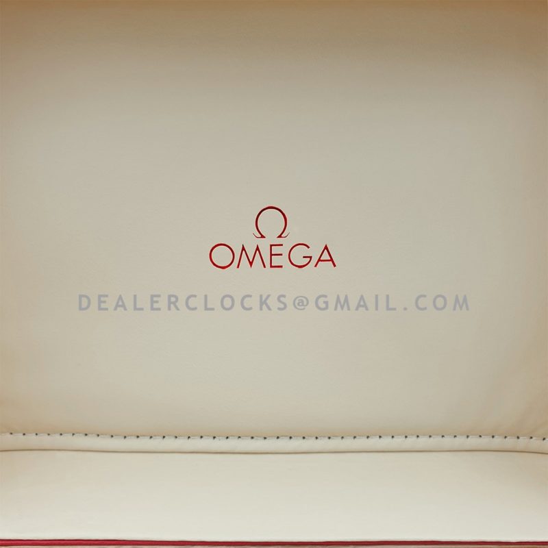 Omega Wooden Box and Papers