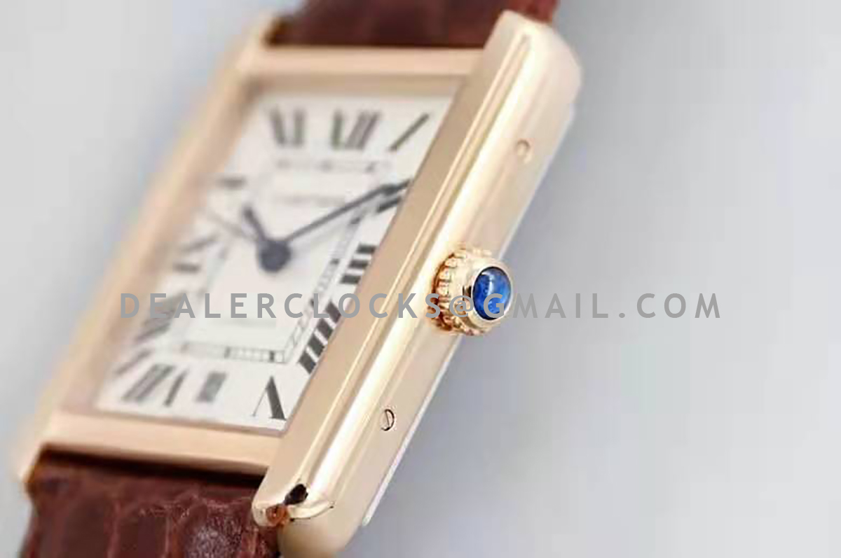 Tank Louis Cartier in Rose Gold - Dealer Clocks